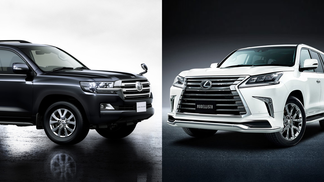 The Land Cruiser 200 is Different than the Lexus