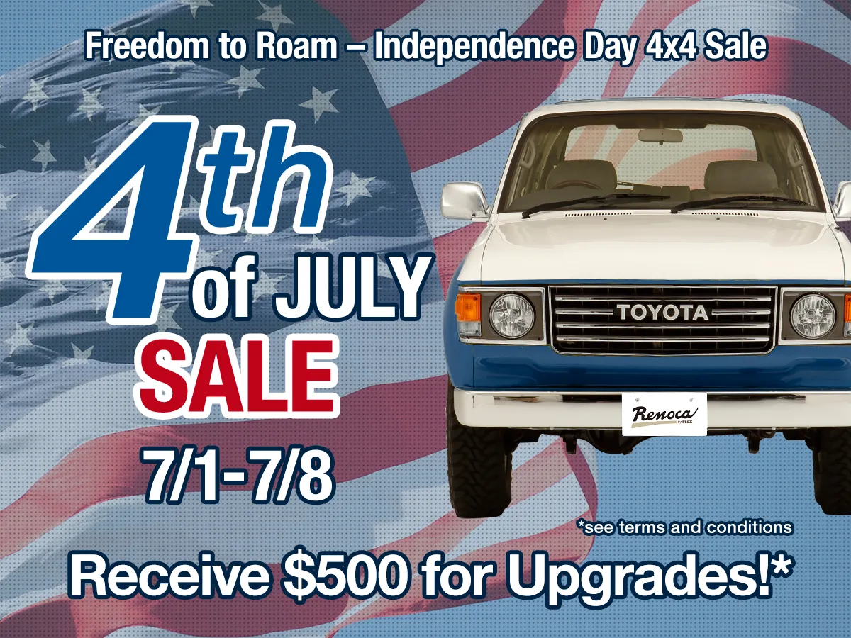 4th of July sale
