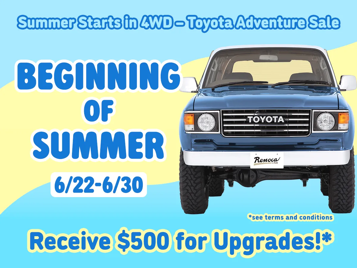Beginning of Summer sale