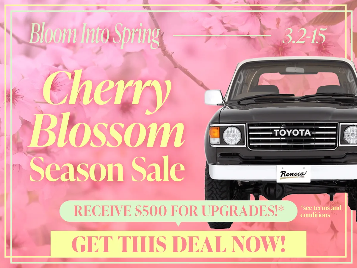 Cherry Blossom Season Sale