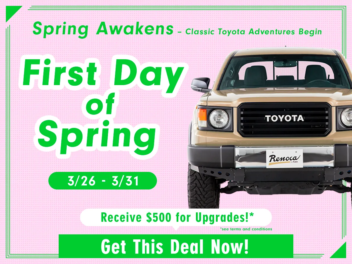 First Day of Spring sale