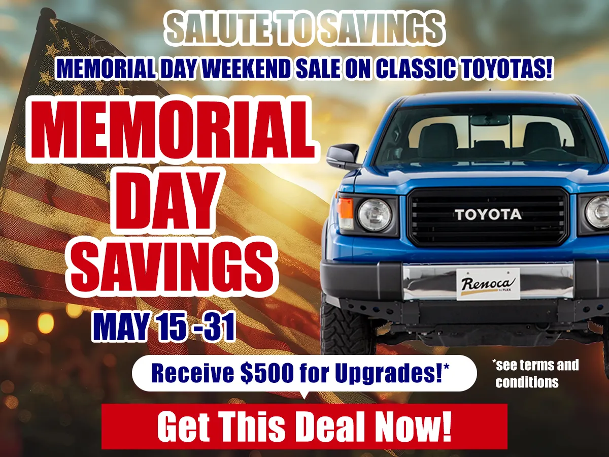 Memorial Day Savings