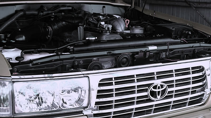 Toyota Land Cruiser 80: Engine history