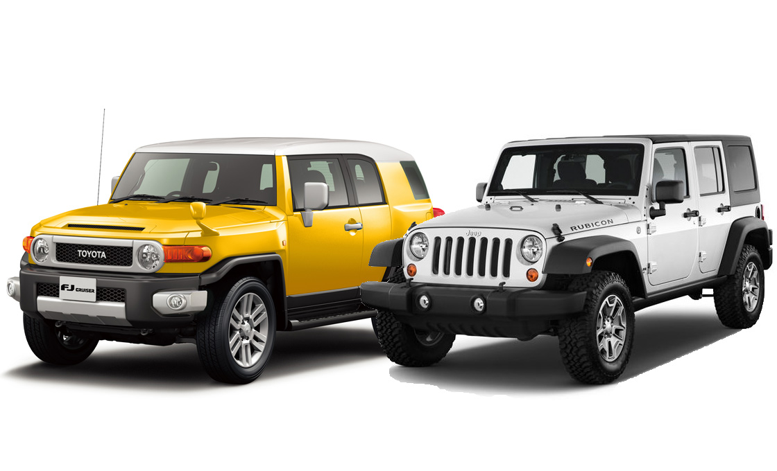 Toyota FJ Cruiser & Jeep Wrangler JK: A thorough comparison of the appeal of both vehicles