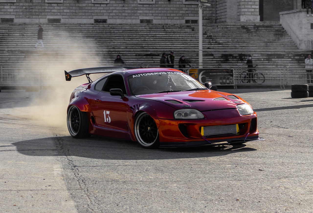 Toyota Supra mk4 дрифт