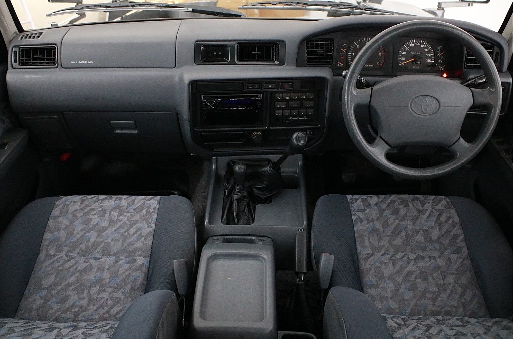 Interior of the 80 Series Land Cruiser