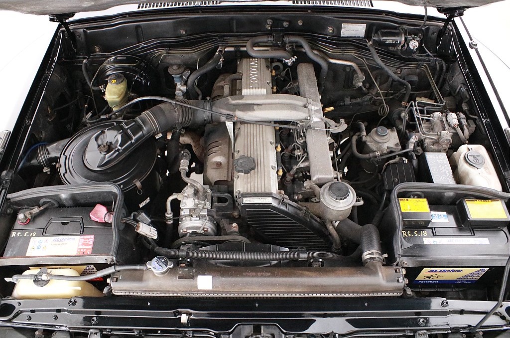 Under the hood of the 80 Series Land Cruiser