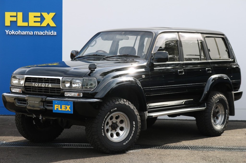 Land Cruiser 80 4.5 VX Limited 4WD lifted by 3 inches by FLEX in Japan