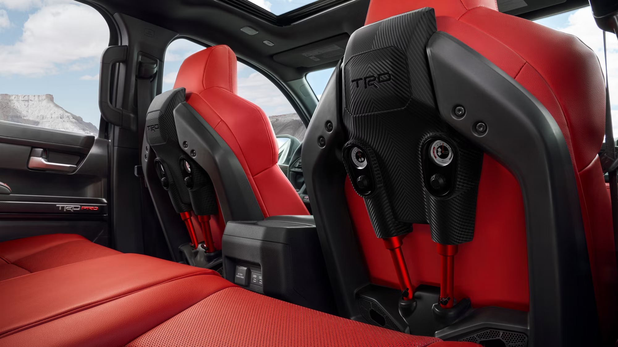 Second seats on a 2024 Tacoma TRD Pro