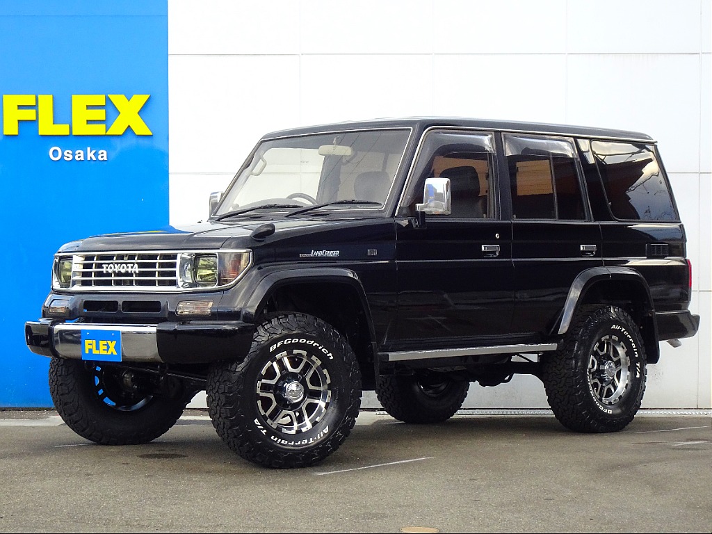 Land Cruiser Prado 78 series at FLEX in Japan