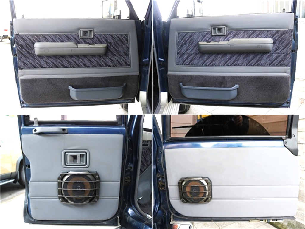 Doors of a 1995 Land Cruiser Prado 71