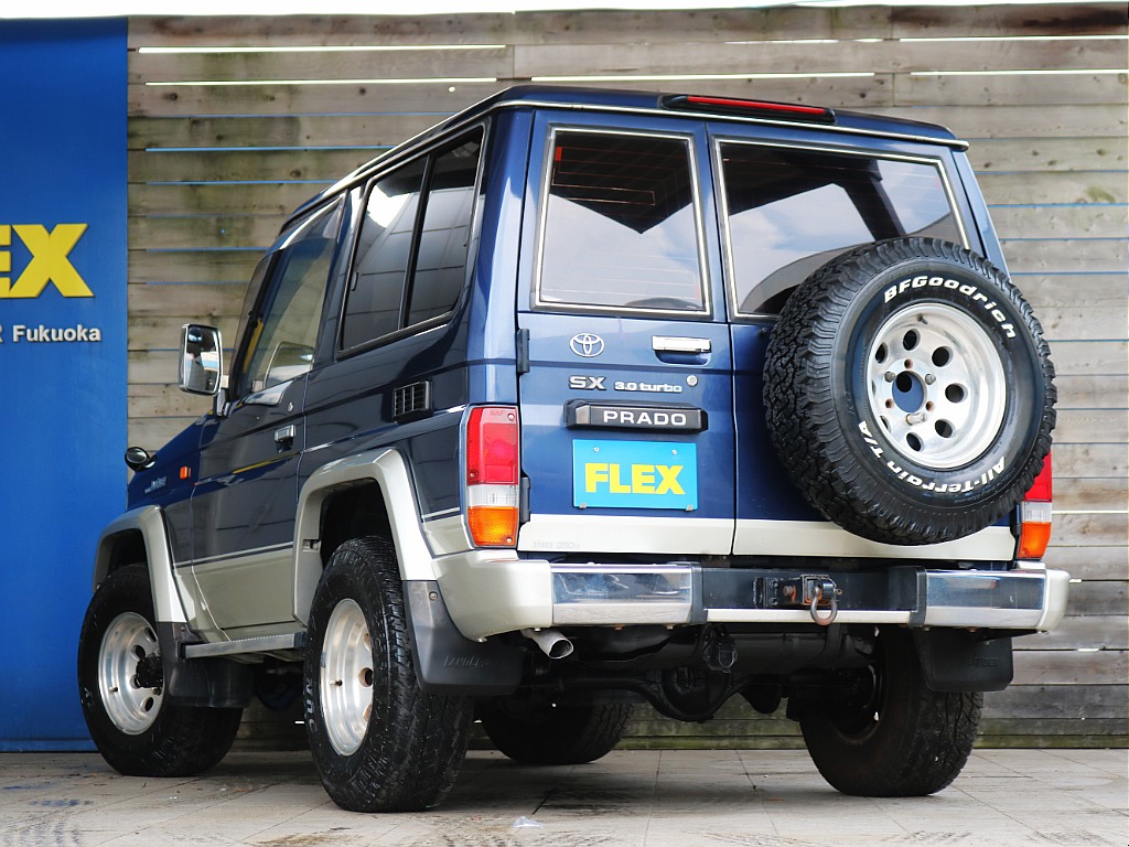 Rear-end of a 1995 Land Cruiser Prado 71