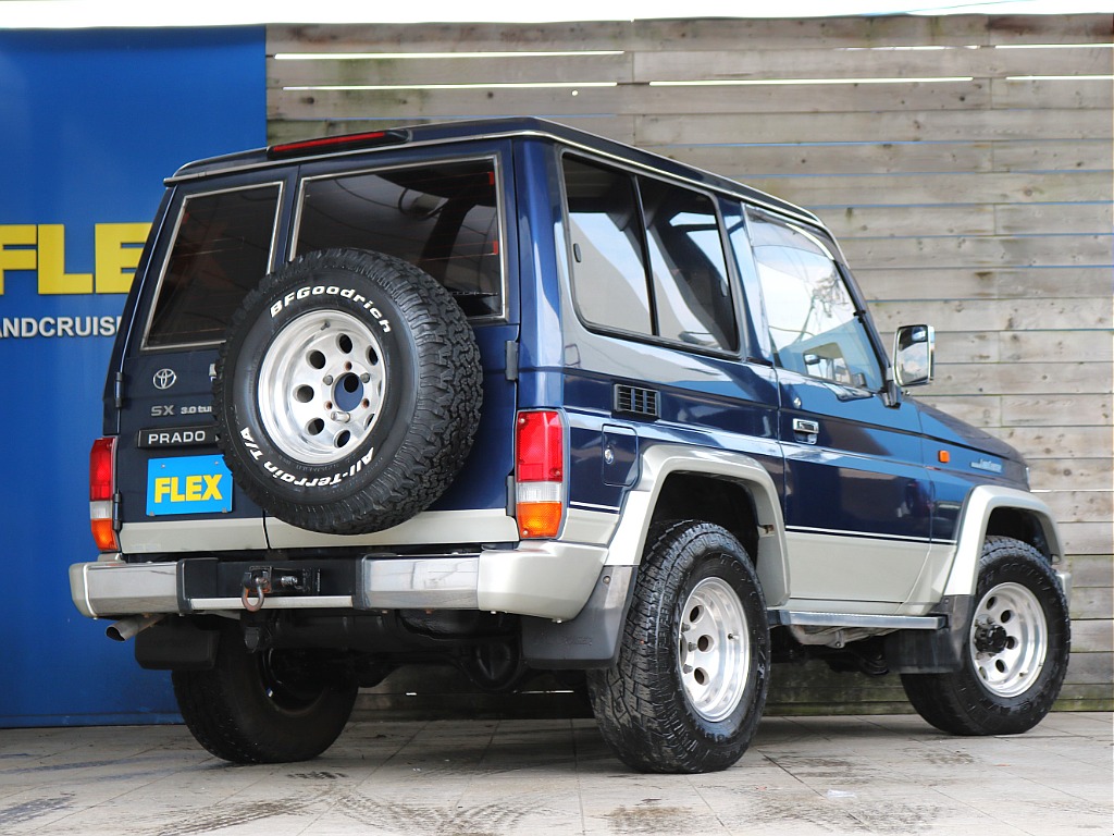 Rear-end of a 1995 Land Cruiser Prado 71