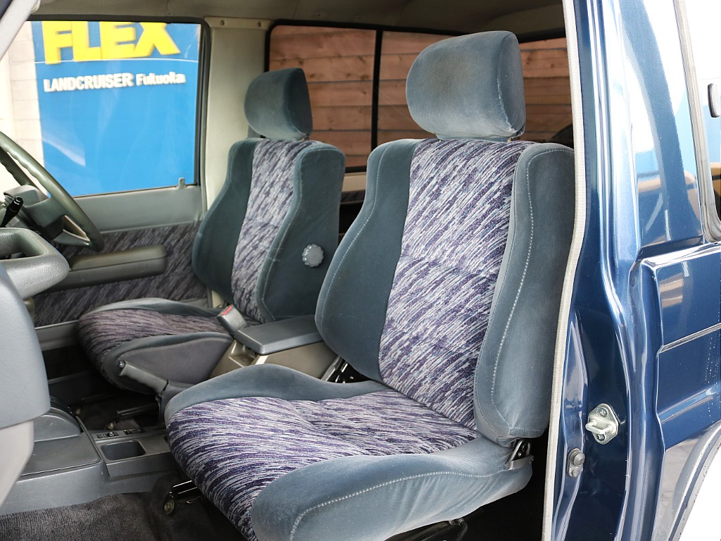 Seats of a 1995 Land Cruiser Prado 71