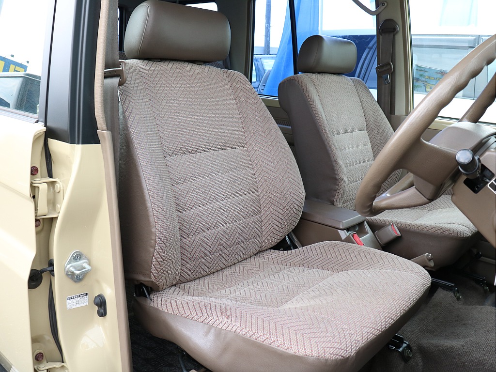 Interior of a 1998 Land Cruiser 70