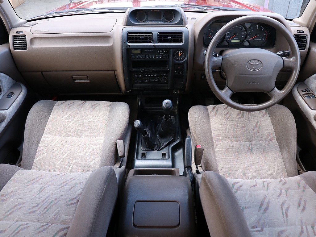 Front Seats of a 2001 Land Cruiser 90 Prado