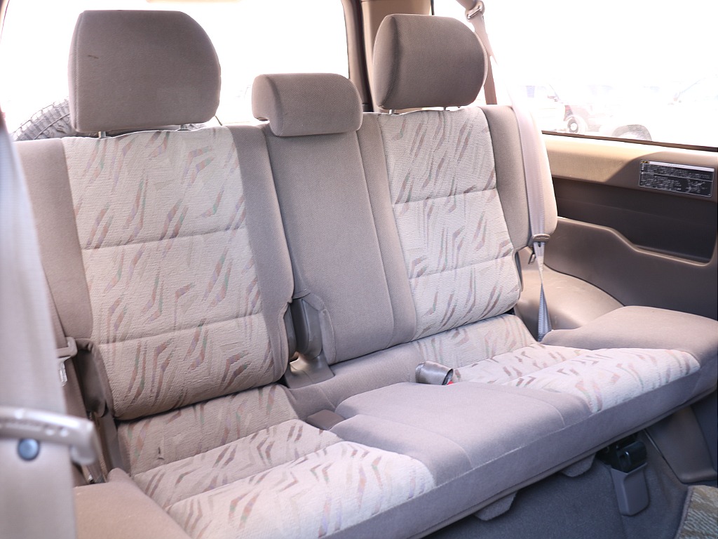 Rear seats of a 2001 Land Cruiser 90 Prado