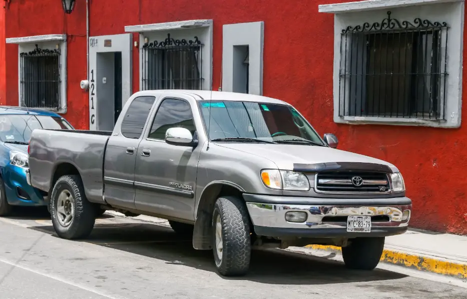 Tundra SR Parked In a Street