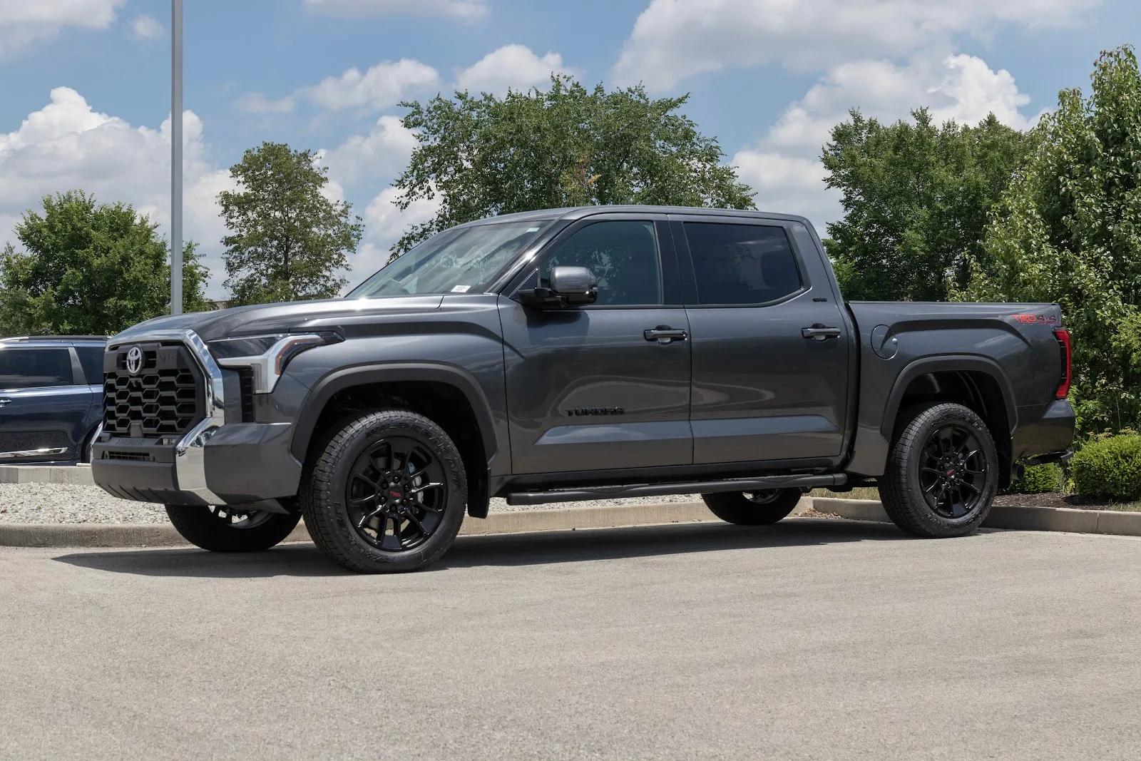 2024 Toyota Tundra TRD pro at a parking lot