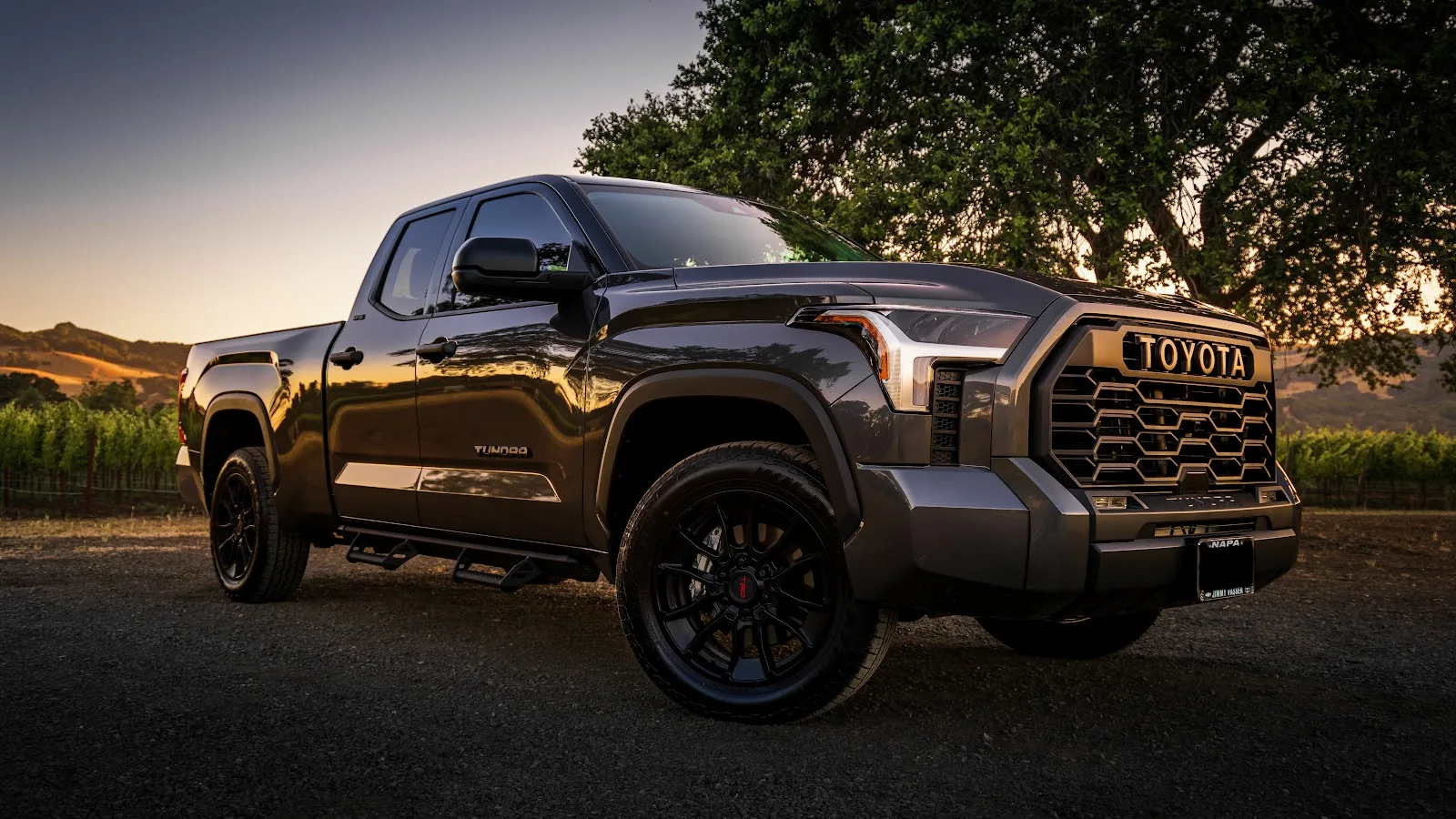 2025 Toyota Tundra On a Pleasant Evening