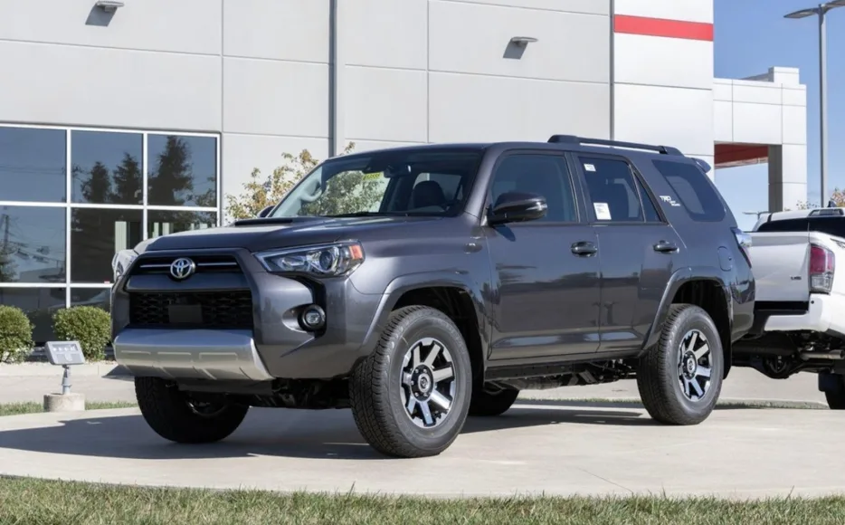 Dark Grey Toyota 4runner