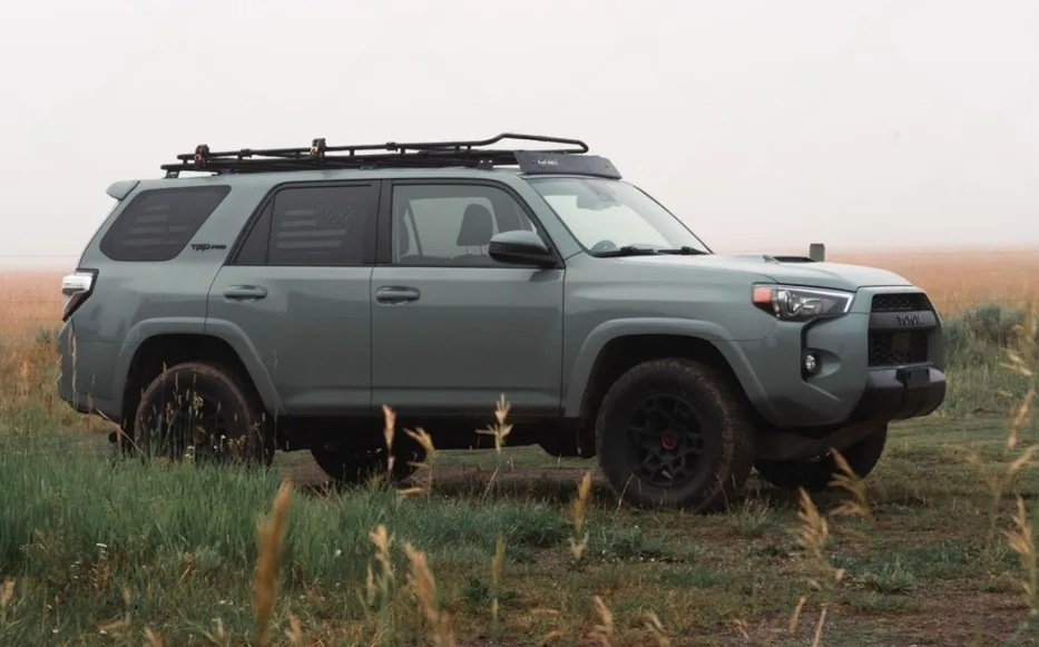 Customized Toyota 4runner on a mission