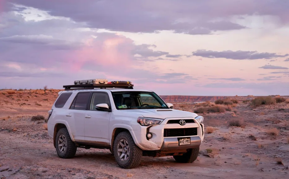 2024 Toyota 4runner on a dessert safari