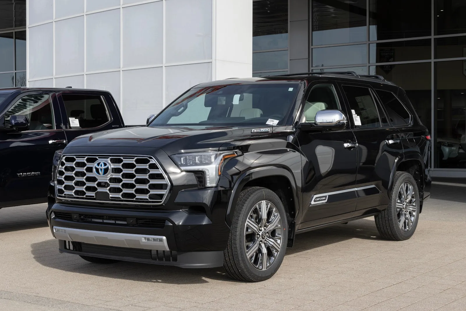 2023 Toyota Sequoia Capstone Parked at a Parking Lot