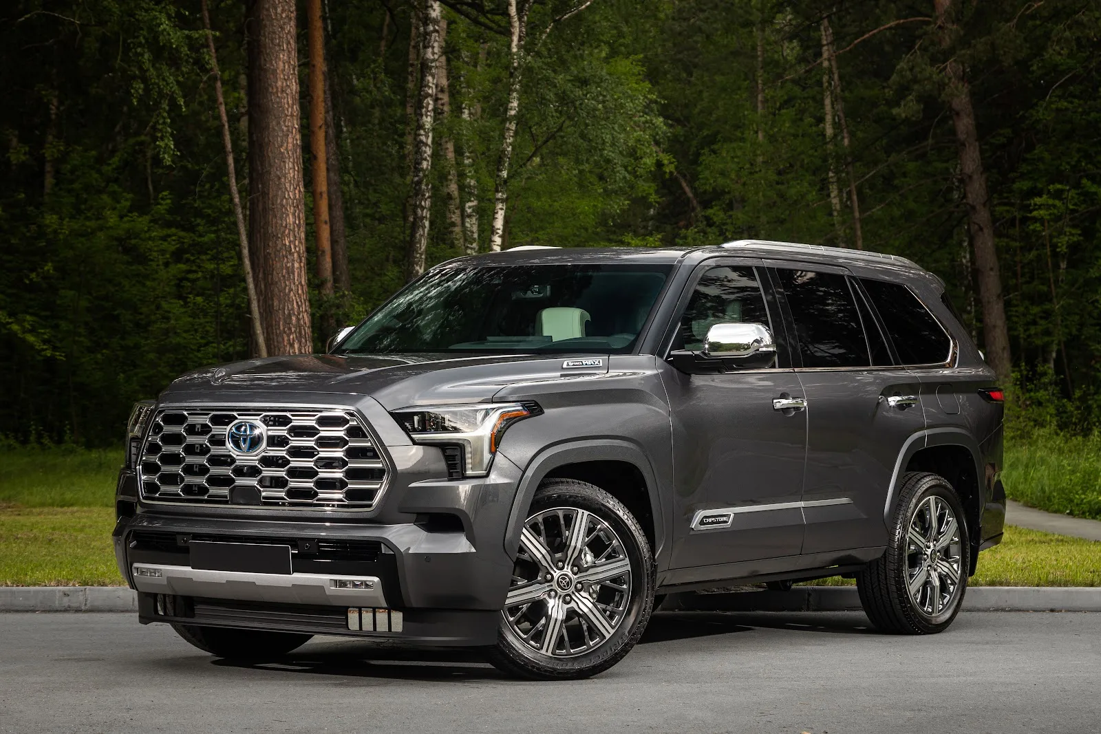 2024 Toyota Sequoia Capstone Parked