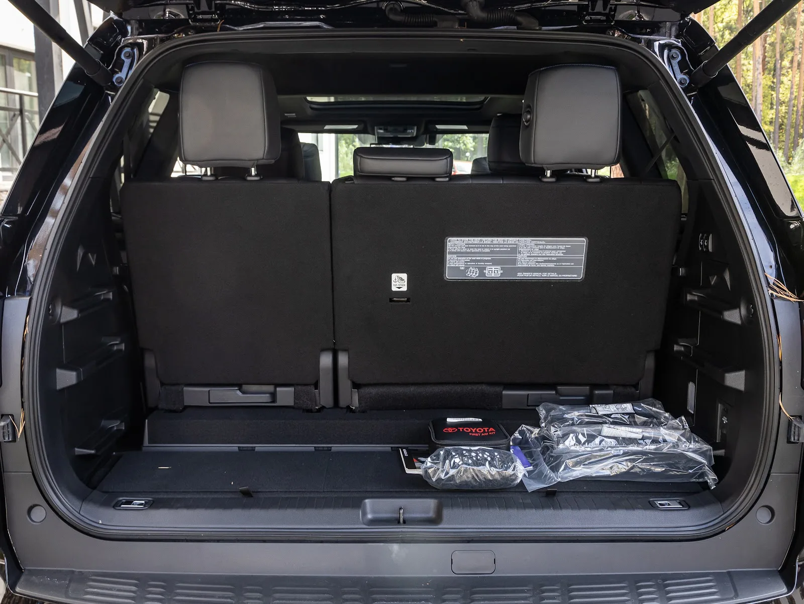 Toyota Sequoia Hybrid Cargo Space