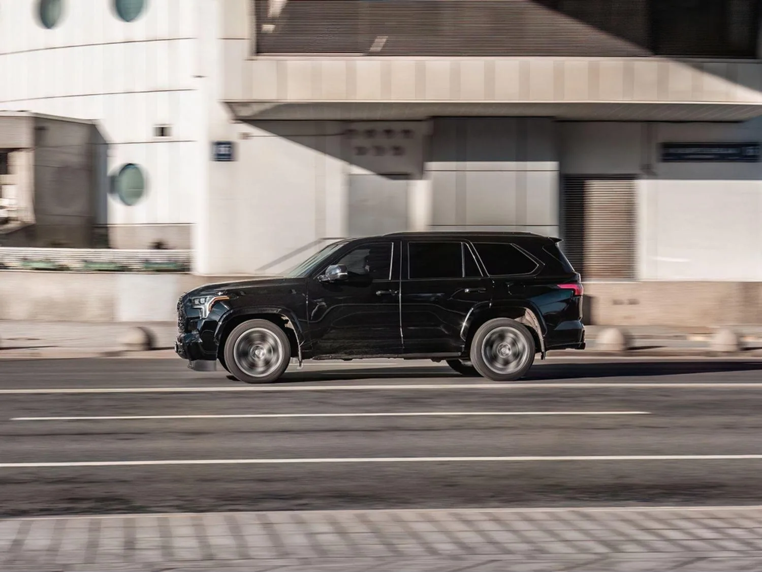 2021 Toyota Sequoia Limited in Motion