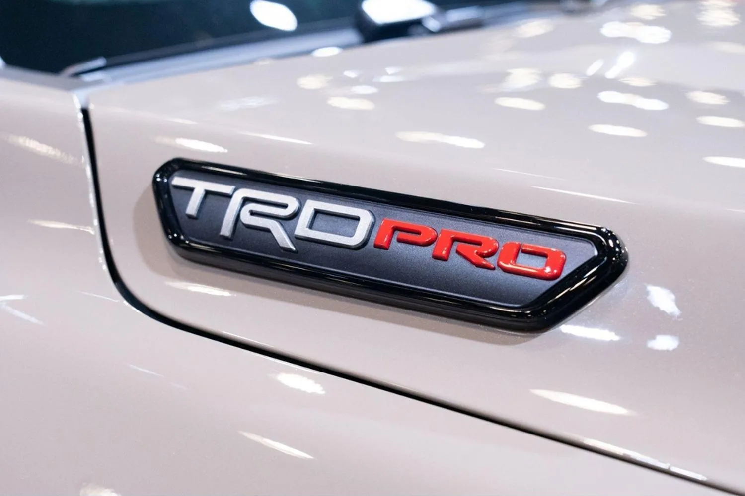 Toyota Sequoia with TRD Pro badging