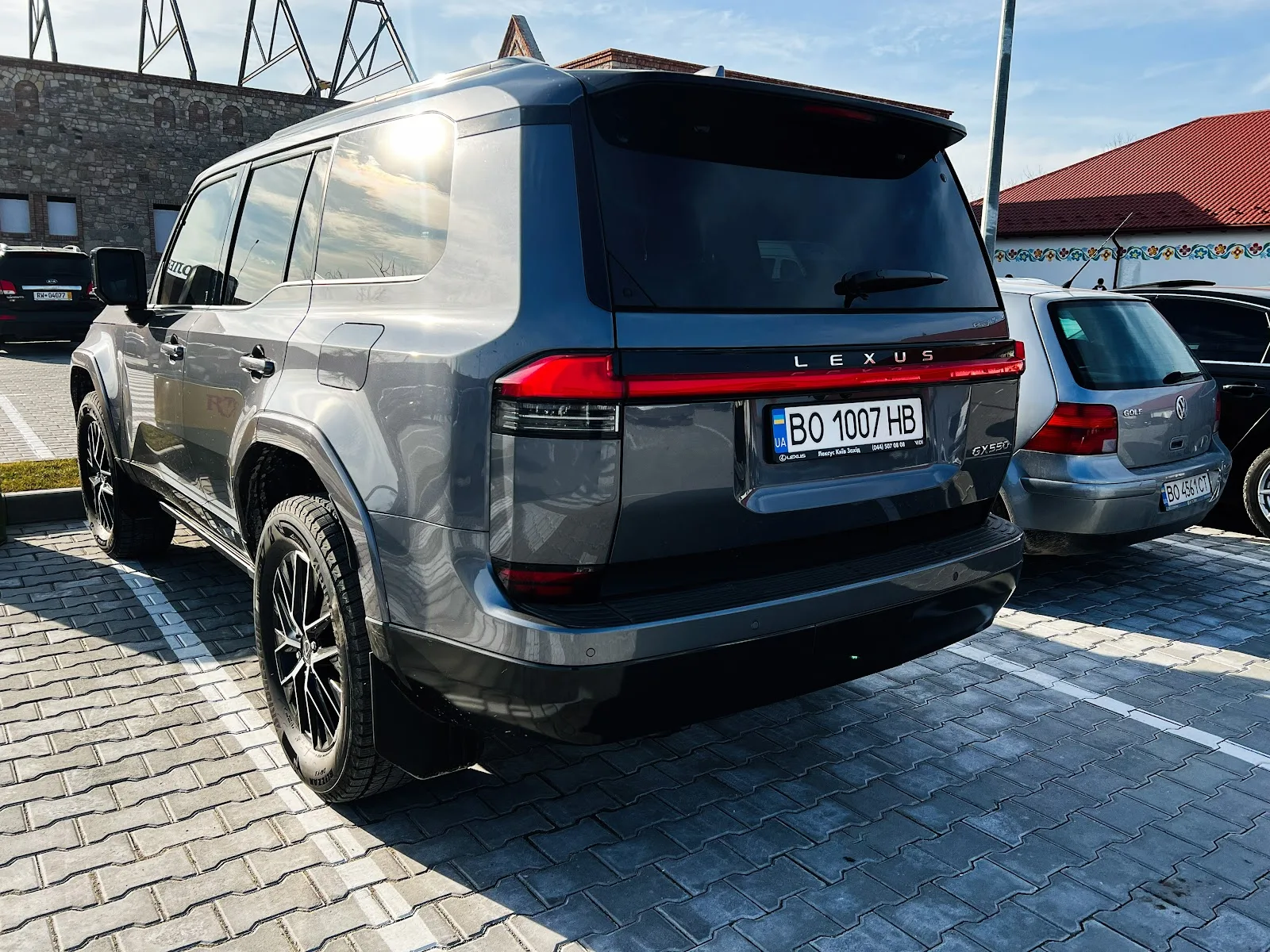 2025 GX 550 standard coverage in the USA