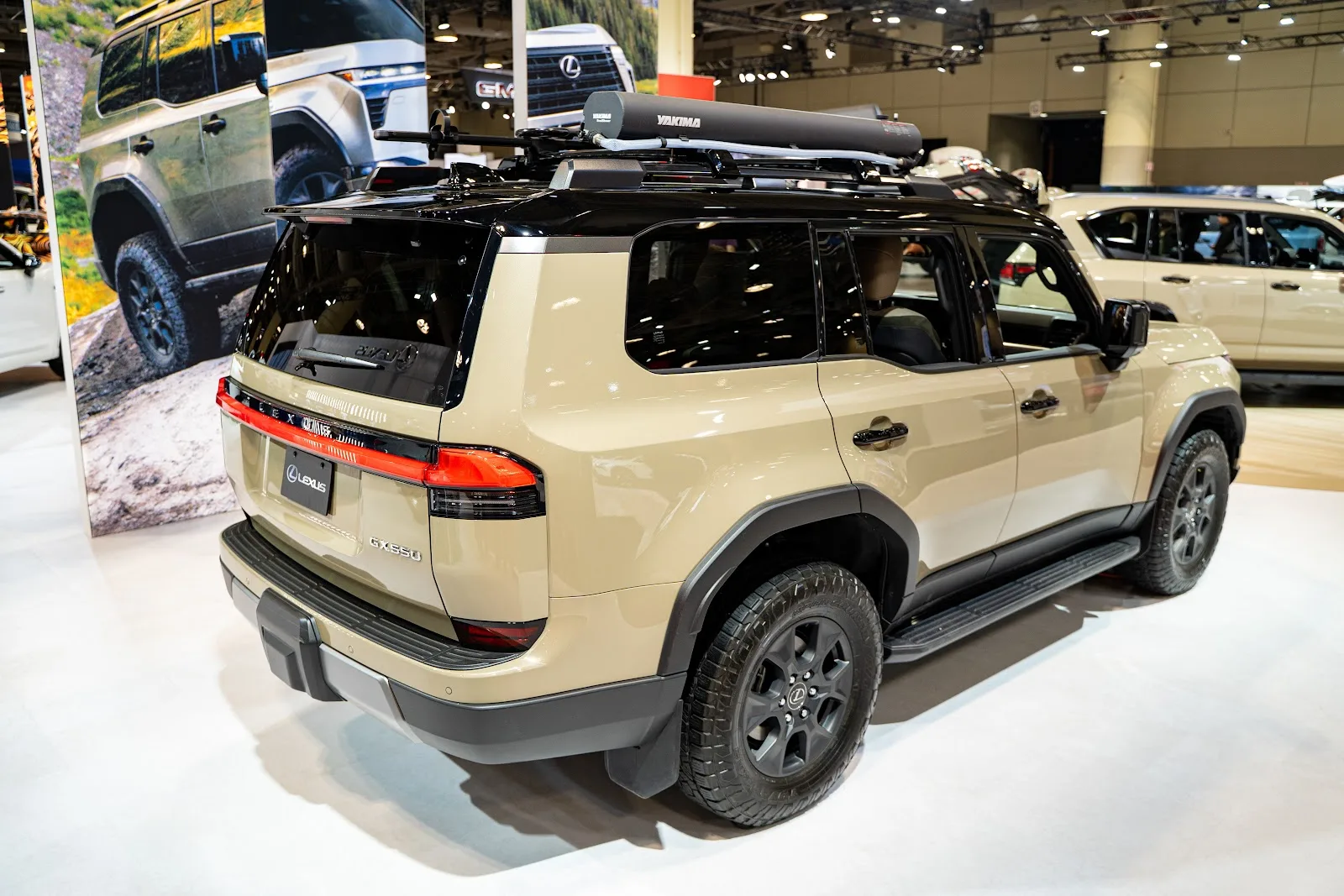 2025 GX 550 At an Auto Show