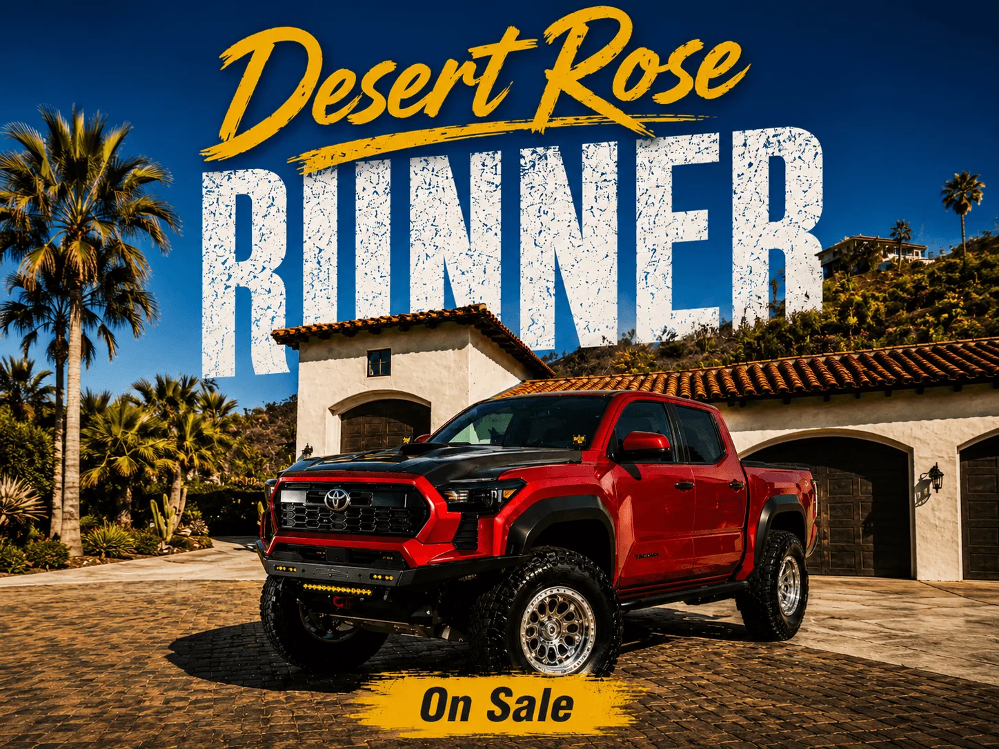 desert rose runner tacoma build