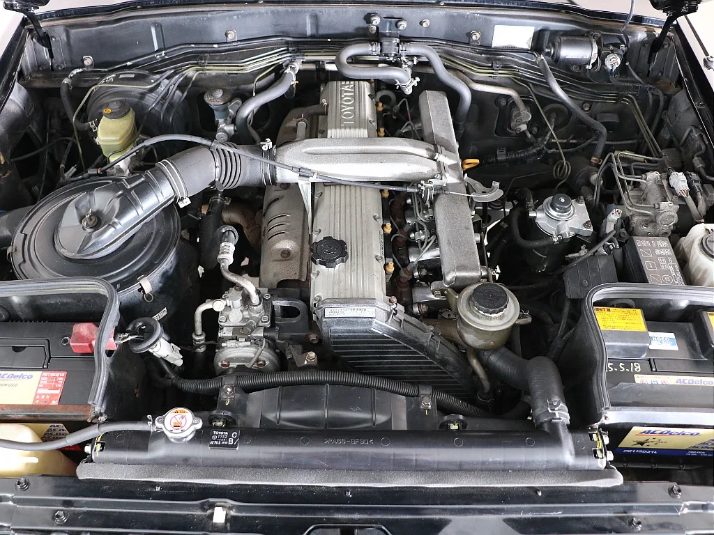 Under the hood of the 80 Series Land Cruiser