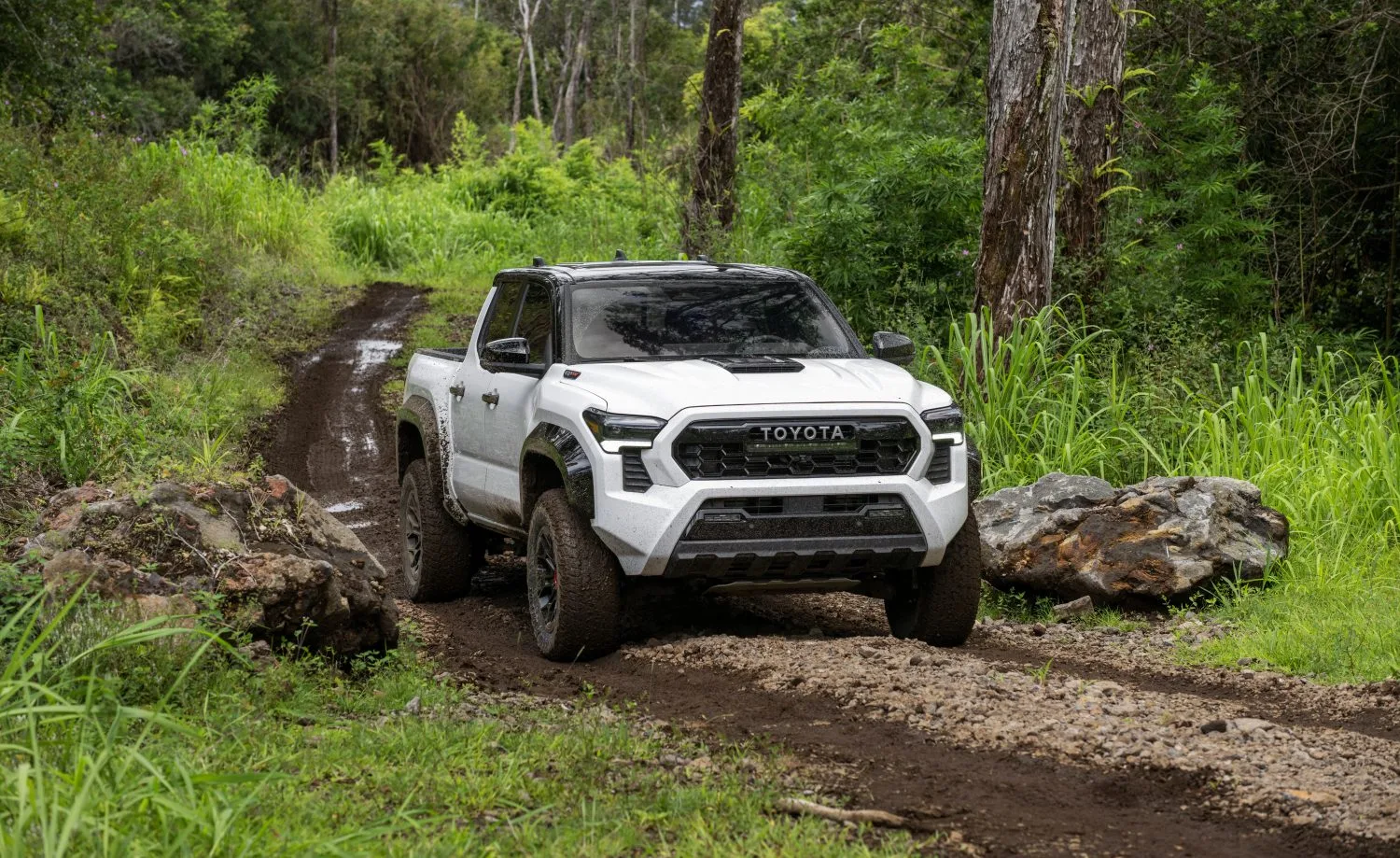 2024 Toyota Tacoma TRD Pro off-road at FLEX Automotive