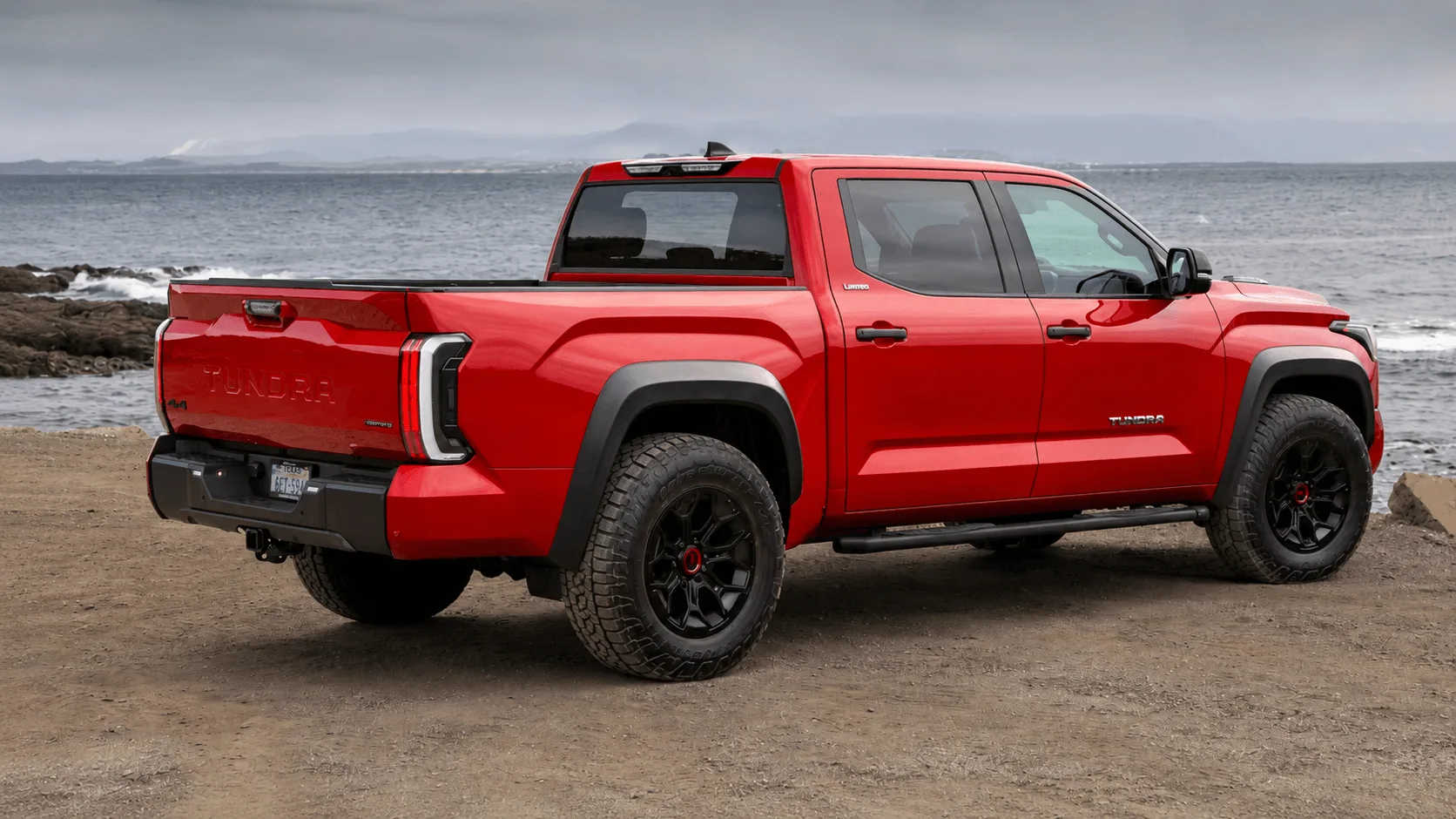toyota tundra trd hammer rear view