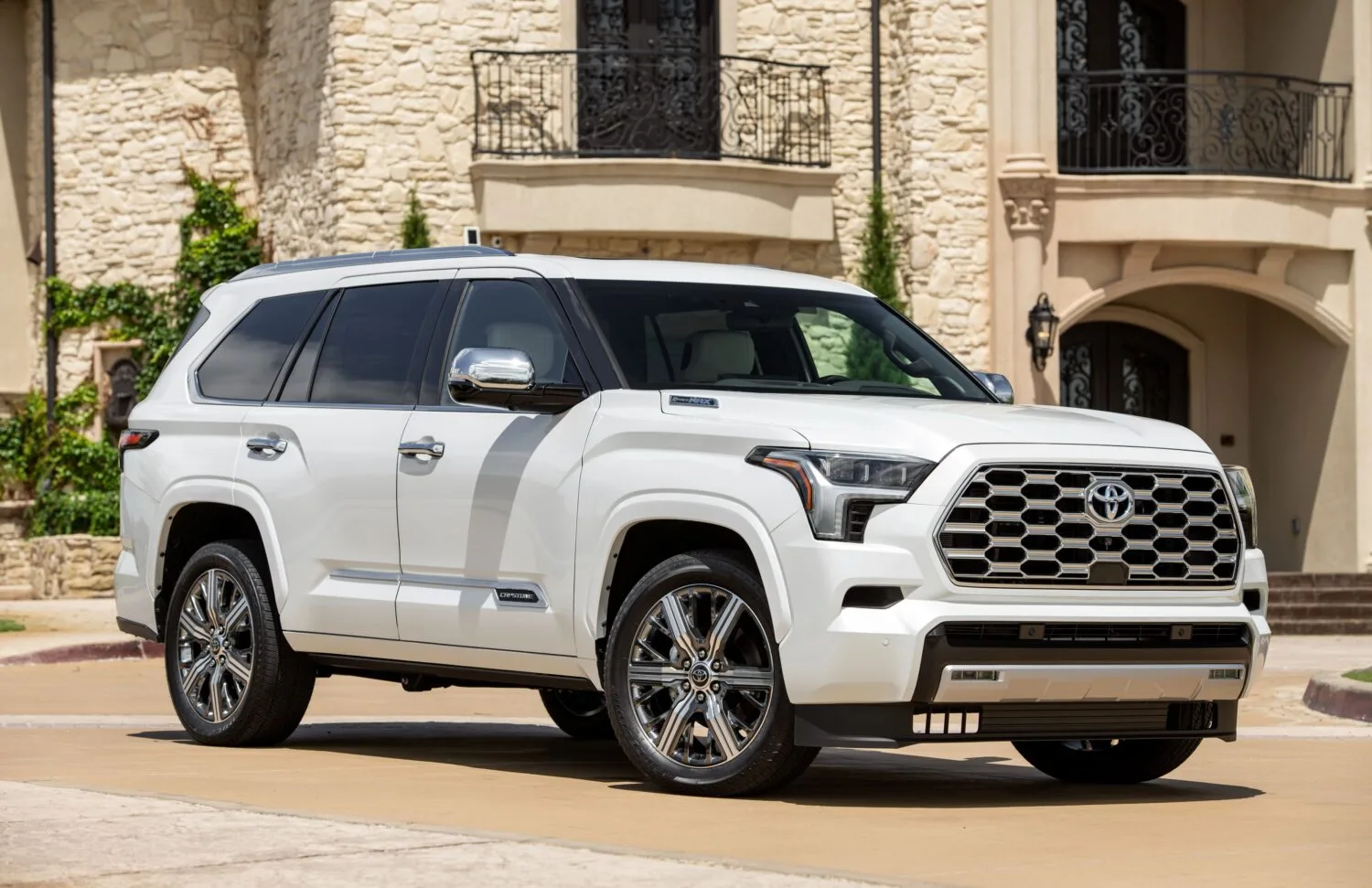 2023 Toyota Sequoia Capstone Parked at a Parking Lot