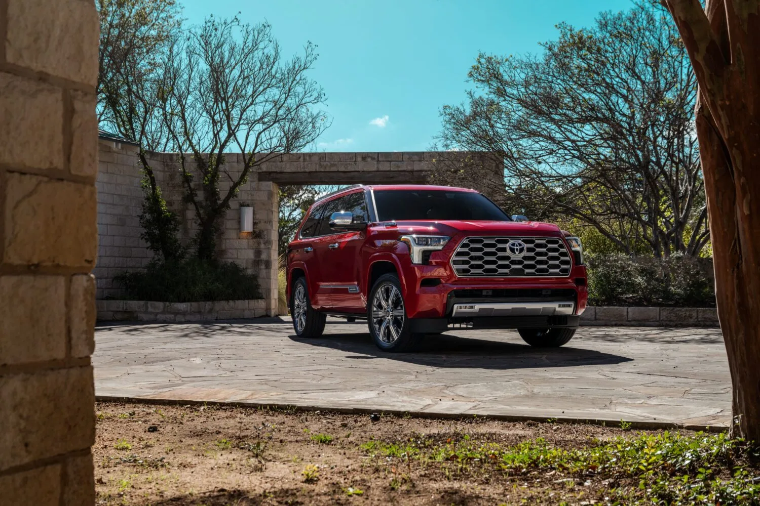 2024 Toyota Sequoia Capstone Parked