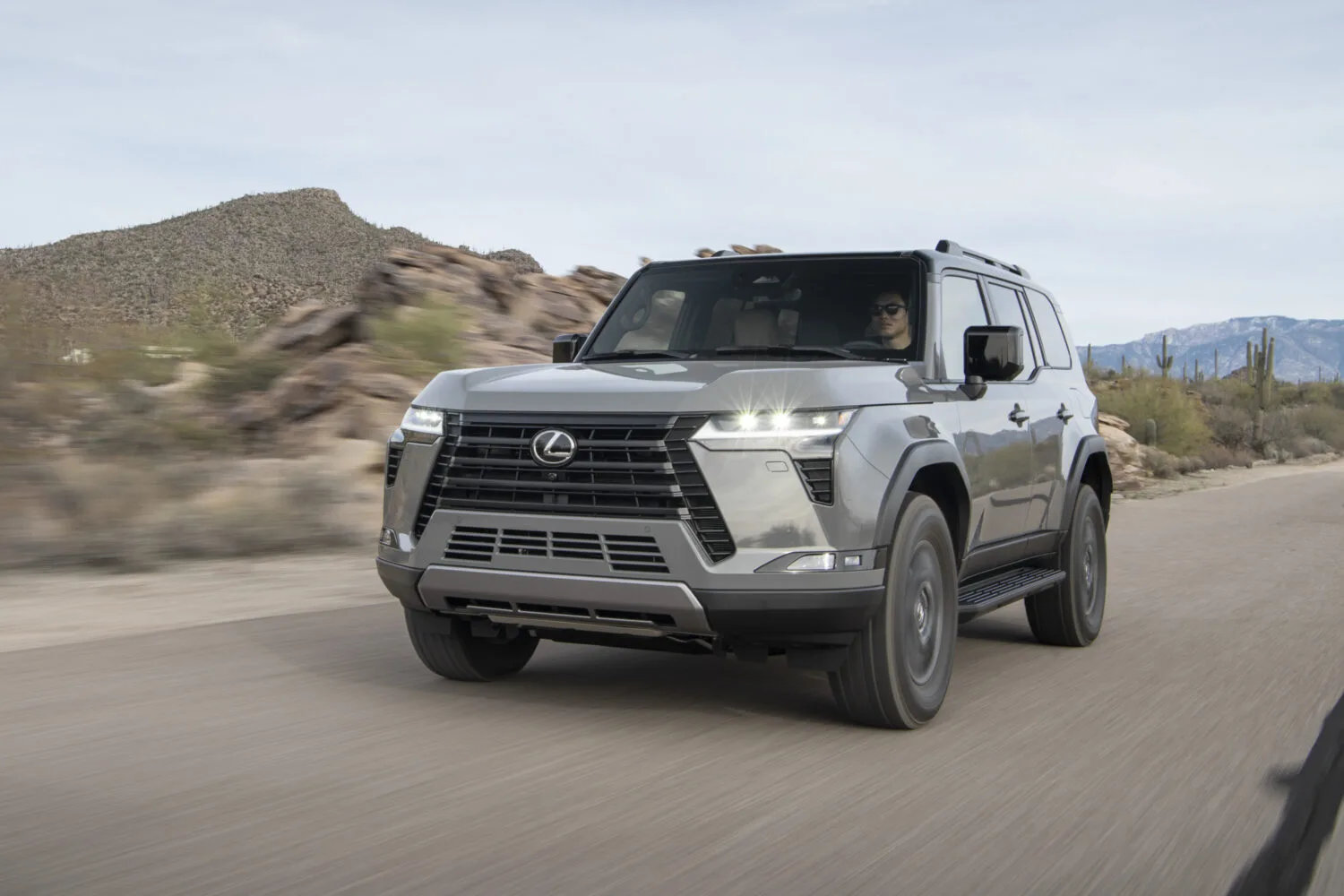 2025 Lexus GX 550 Premium in motion