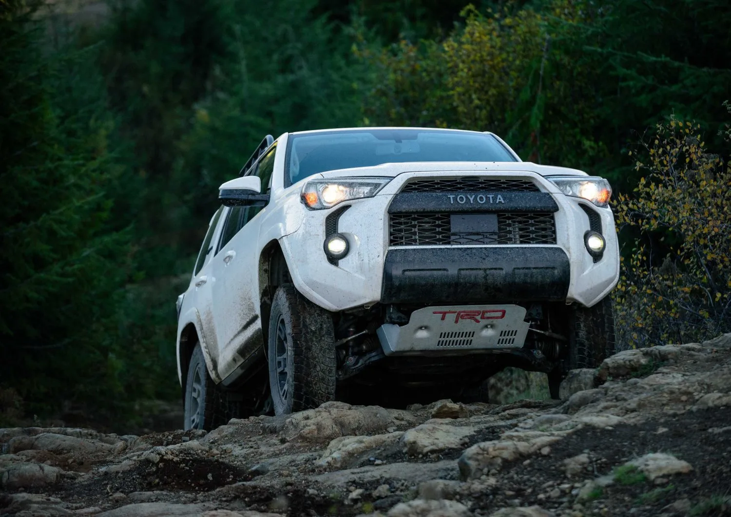 2025 Toyota 4runner in white colour
