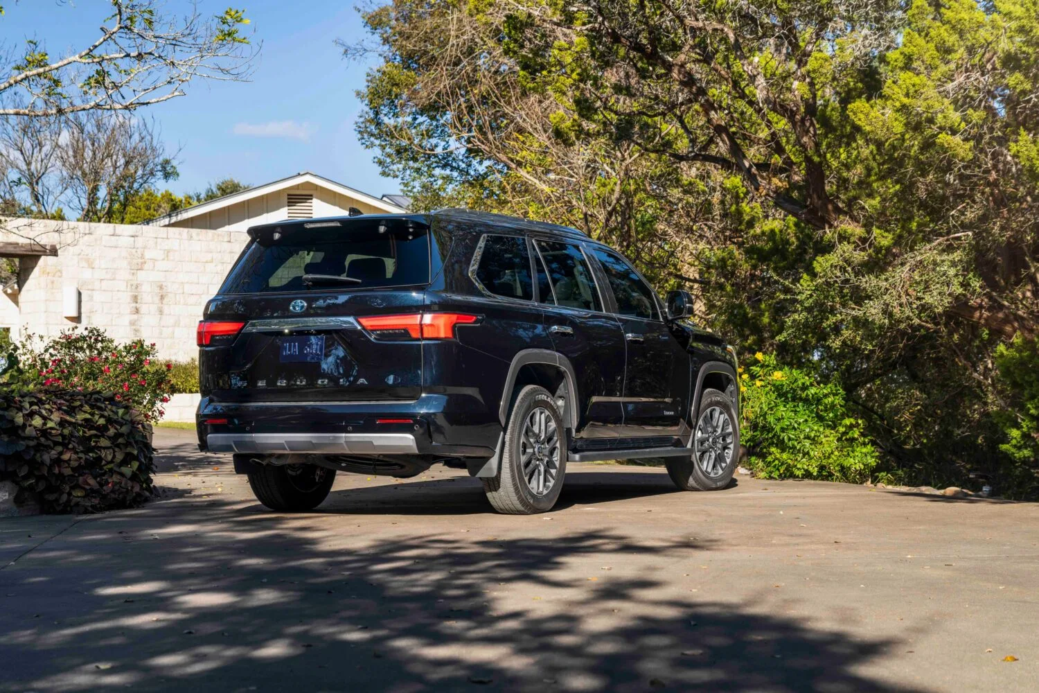 2024 Toyota Sequoia Rear Side View