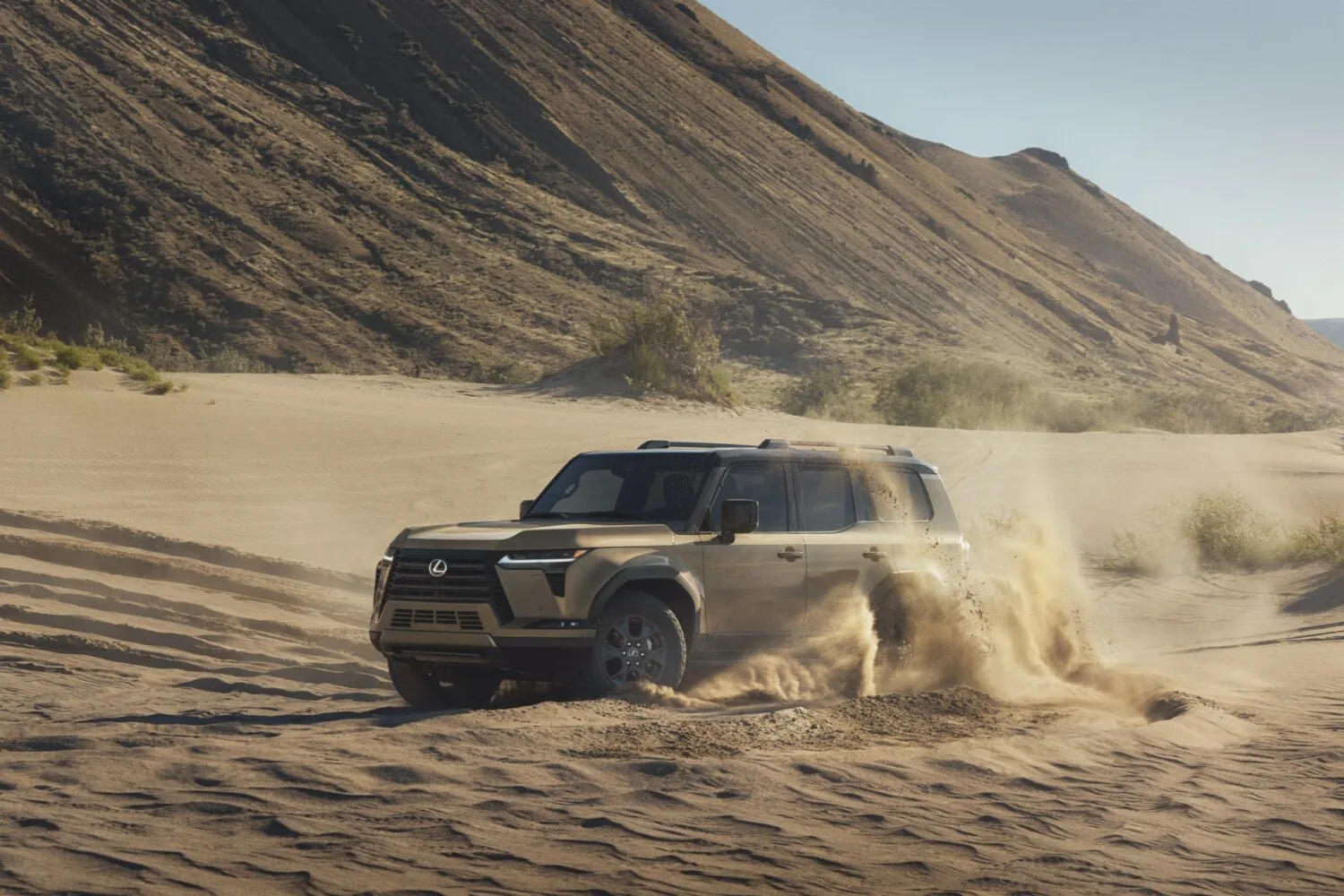 Toyota Land Cruiser On a Desert Safari
