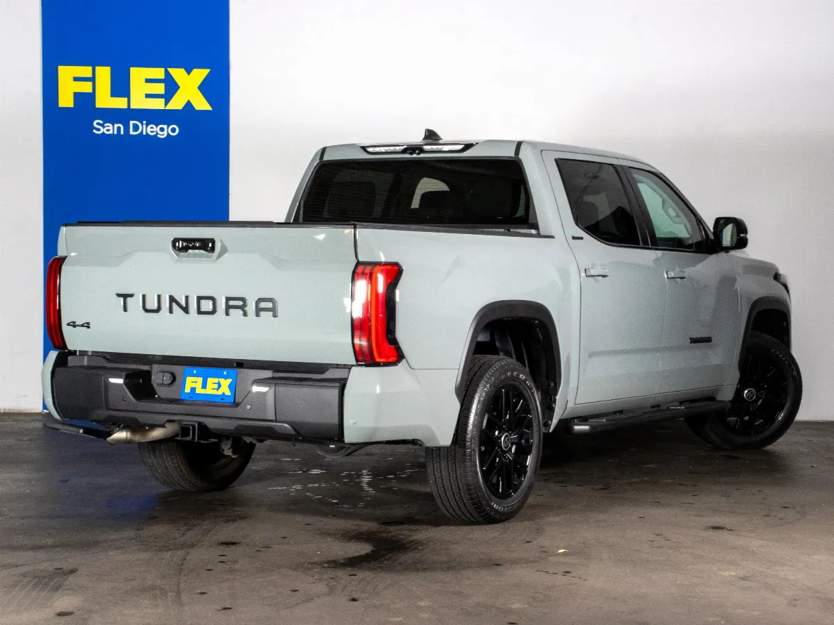 2024 Toyota Tundra CrewMax Limited rear three-quarter view