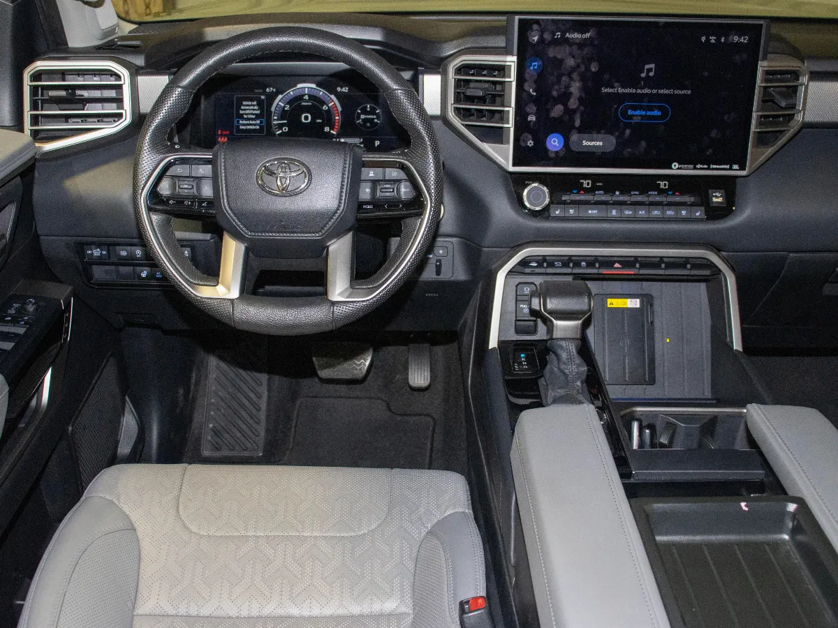 2024 Toyota Tundra Limited dashboard and digital gauge cluster