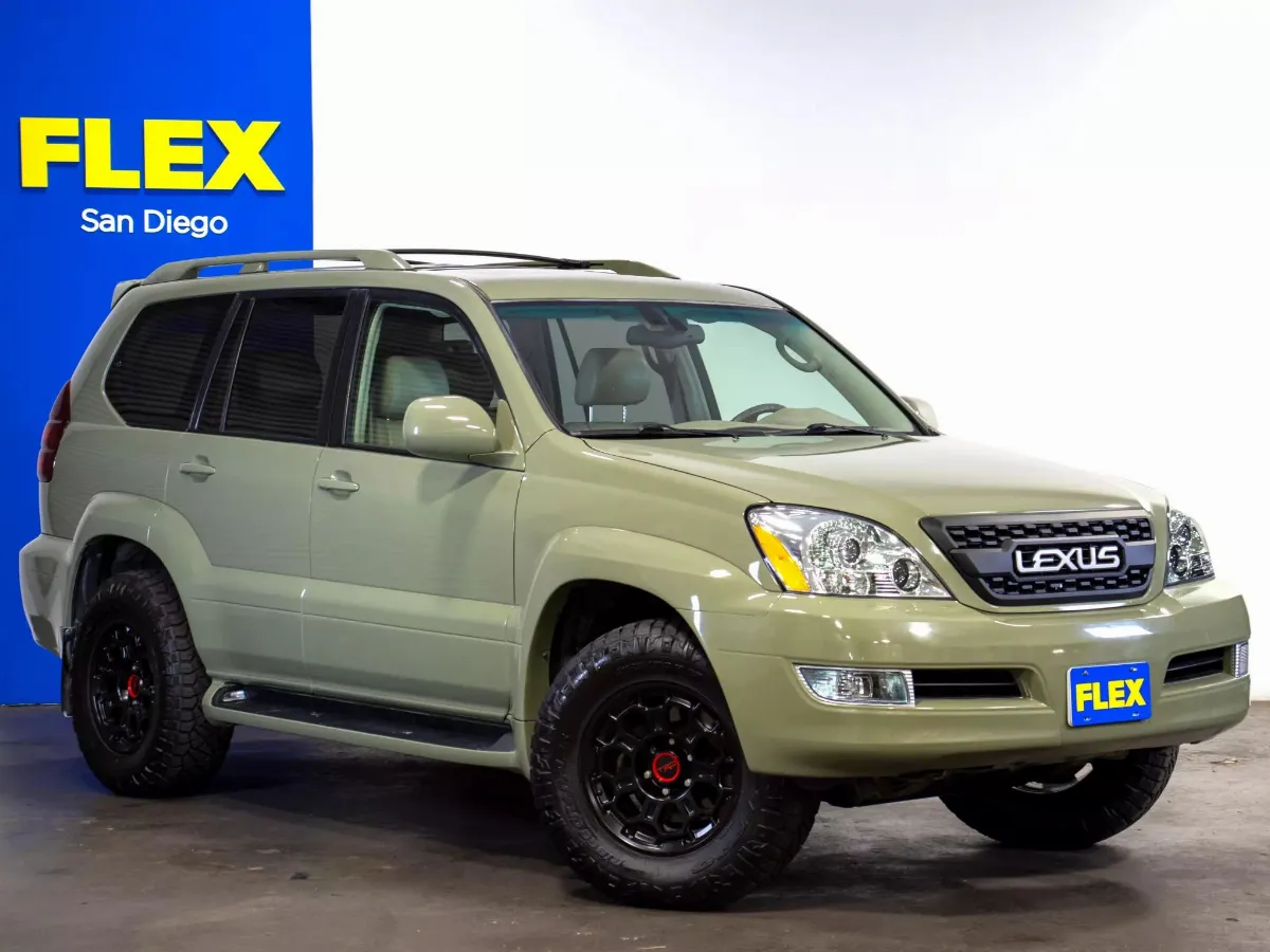 2003 Lexus GX 470 in Cypress Pearl at FLEX San Diego